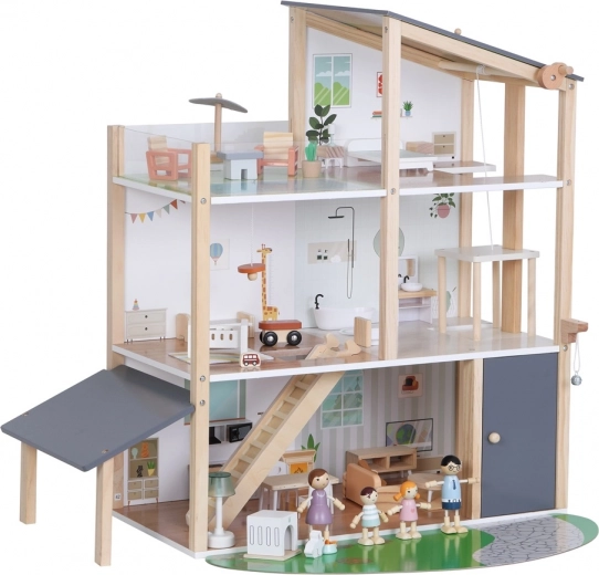 Funkcionāls lifts un jumta terase vēl lielākai izklaidei