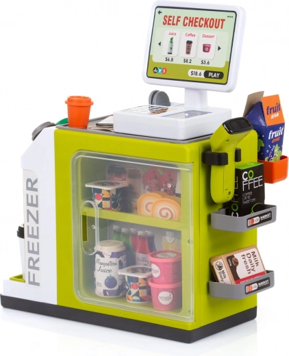 Realistic self-service cash register