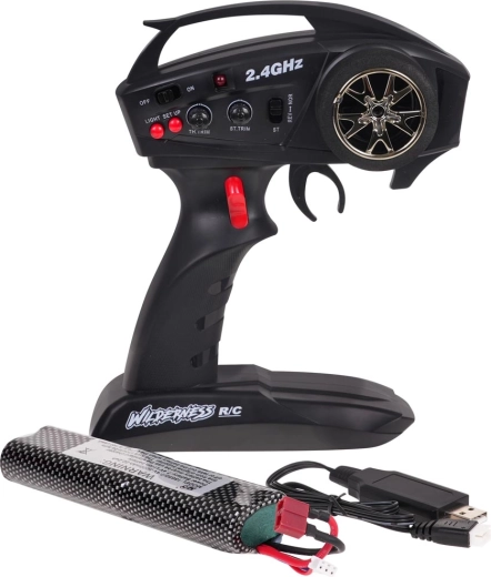 2,4 GHz vadība, 2 ātrumi un kruīza kontrole