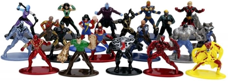 20 unikālas figūras vienā komplektā