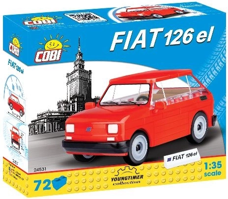 Ikoniskais FIAT 126p mērogā 1:35