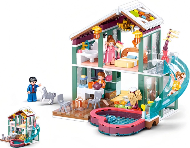 4 figūriņas ar kustīgām daļām