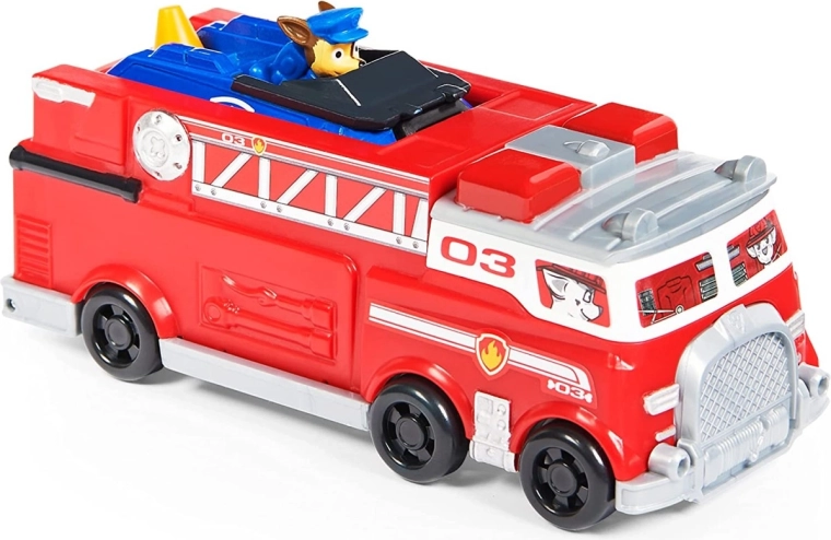 Liels ugunsdzēsēju auto modelis