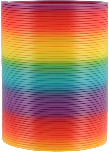 Varavīksnes krāsas un elastīga forma