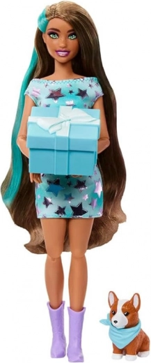 Lelle ar zvaigžņotu tērpu un mīlīgu korgiju