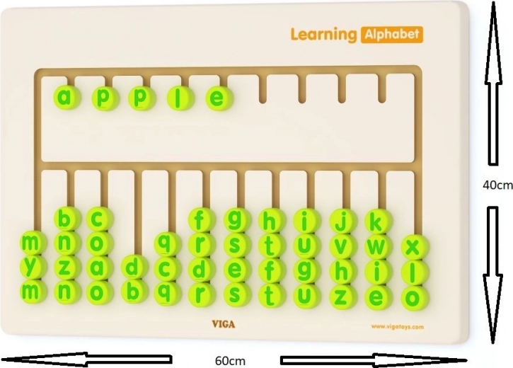 Supports pre-reading skills
