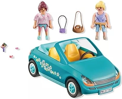 Stilīgs kabriolets divām figūriņām