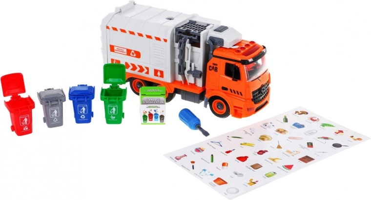 Atkritumu šķirošanas mācīšanās spēles veidā