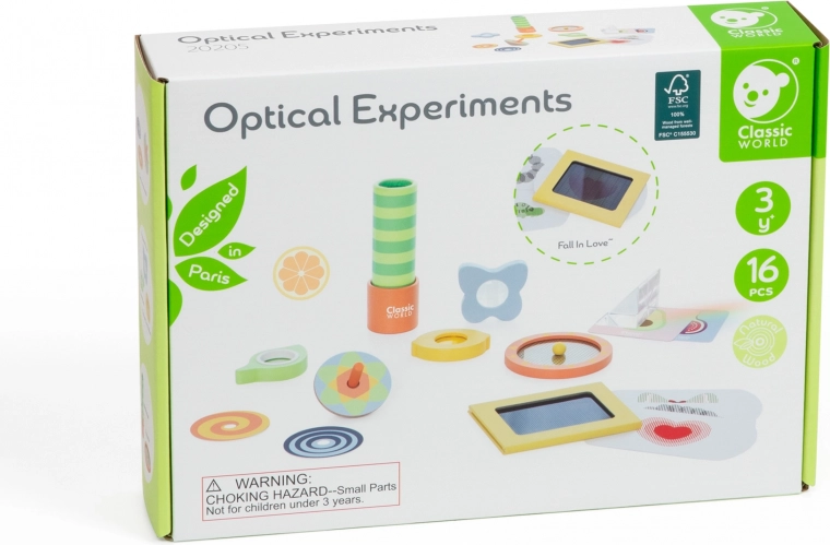 Optiskie eksperimenti mazajiem zinātniekiem