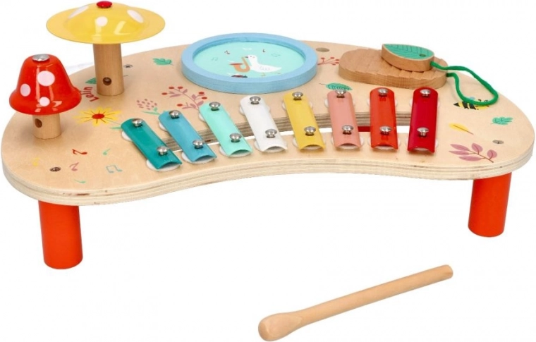 Krāsainas metāla klavierītes