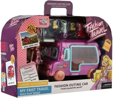 Stylish Pink Car