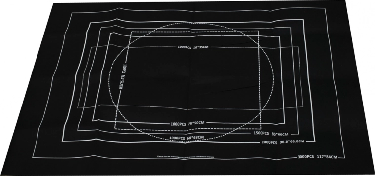 Precīzs marķējums dažādiem puzļu izmēriem