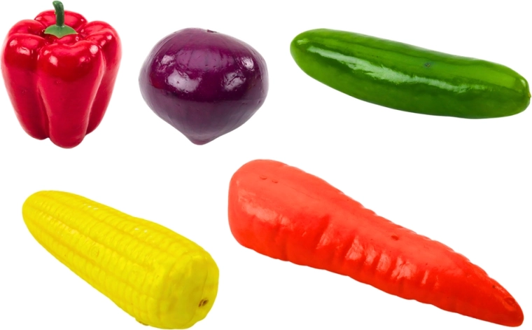 Reālistiskas krāsas un formas mācībām rotaļās