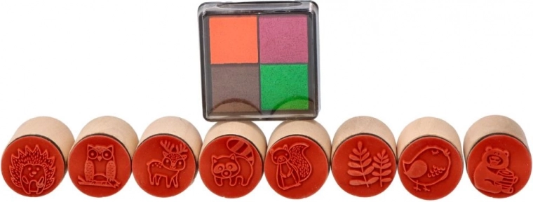 Četru krāsu spilventiņš tūlītējai darināšanai