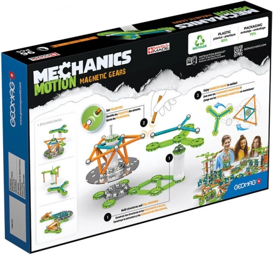 Uzbūvējiet funkcionējošus pārnesumus un kustību