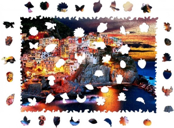 Unikāli veidoti gabaliņi ar stāvošām figūriņām