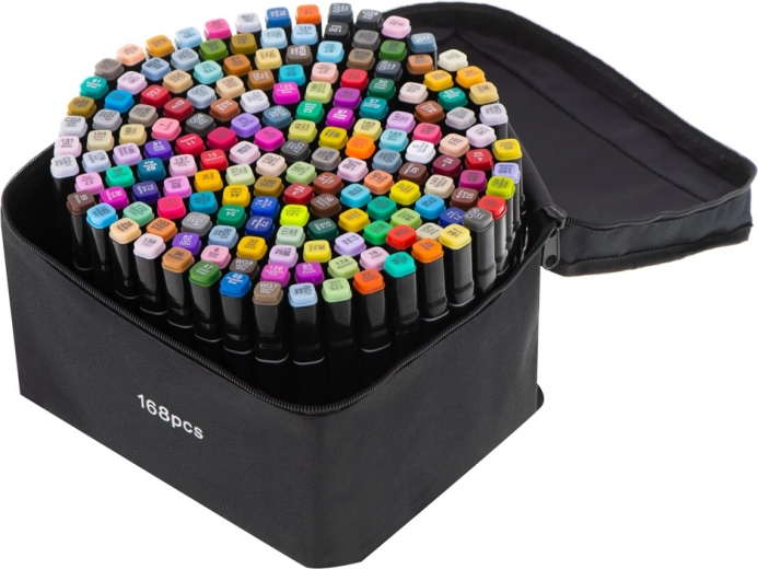 168 piesātināti toņi pārnēsājamā somiņā