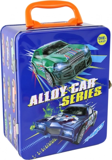 Izturīgs skārda koferītis ceļojumiem