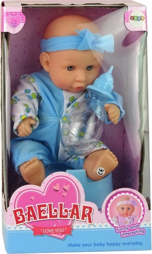 Dzer un čurā kā īsts mazulis