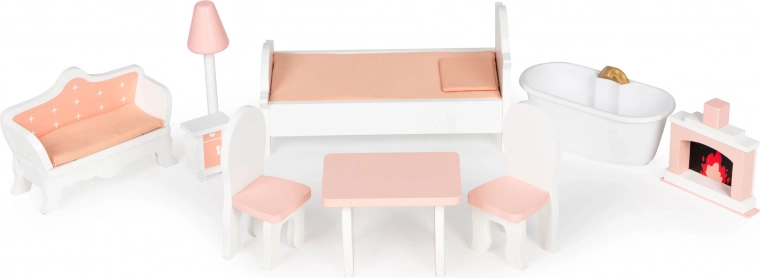 Komplekts ar 9 mēbeļu vienībām