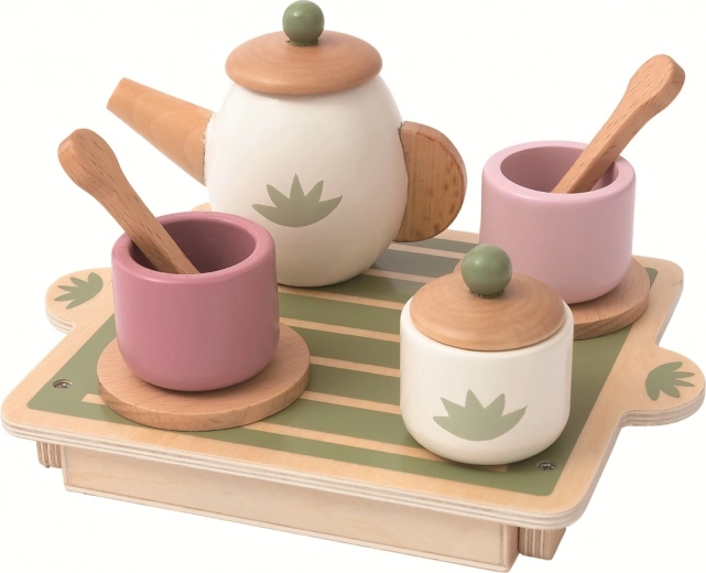 Gluds koks un pasteļkrāsas