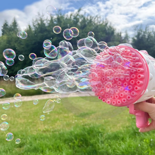 Burbuļi lielā apjomā: 91 atvere