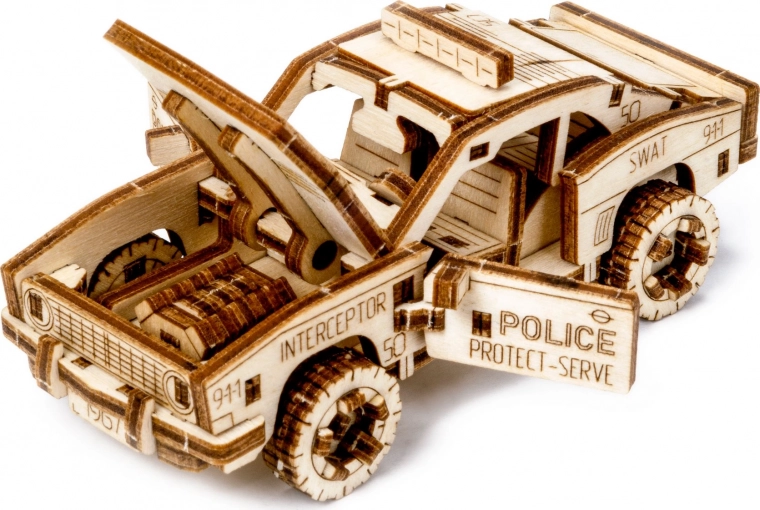Reālistiskas policijas auto detaļas