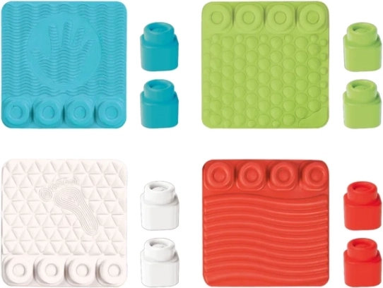 Dažādas tekstūras taustes izpētei