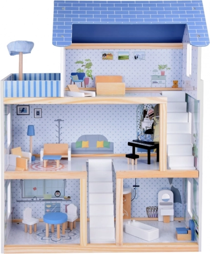 Trīs stāvi, pilni jautrības un detaļu