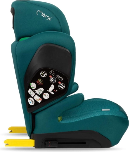 Droša ISOFIX piestiprināšana ar vizuālu indikatoru