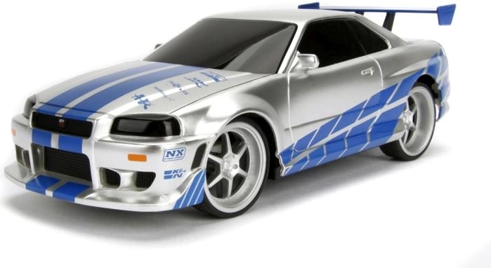 Autentisks kino dizains Skyline GT‑R R34