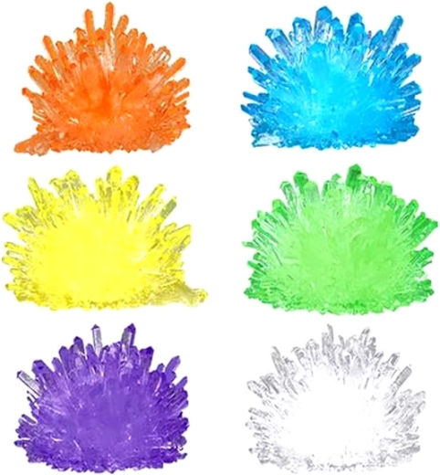 Izaudzējiet koši krāsainus kristālus