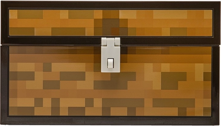 Authentic chest from the world of Minecraft