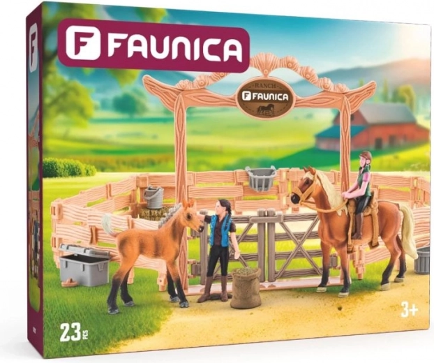 FAUNICA 23 detaļu komplekts bagātīgai spēlei