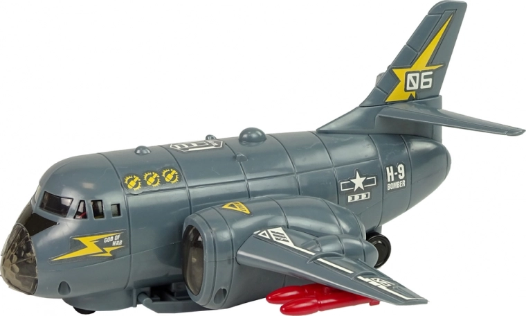 Pelēks dizains ar sarkanām raķetēm