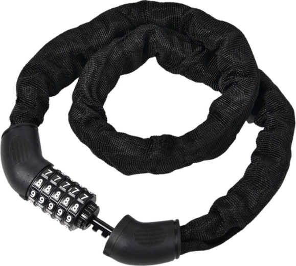 Sturdy chain with protective sleeve