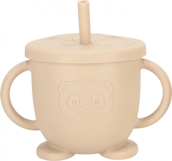 Straw cup for easy drinking