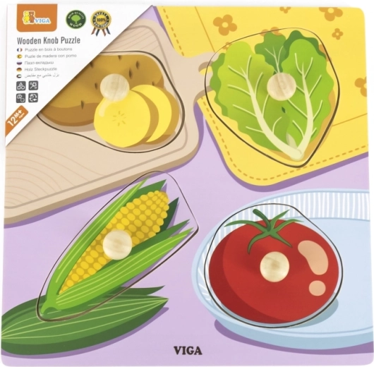 Colorful vegetable illustrations
