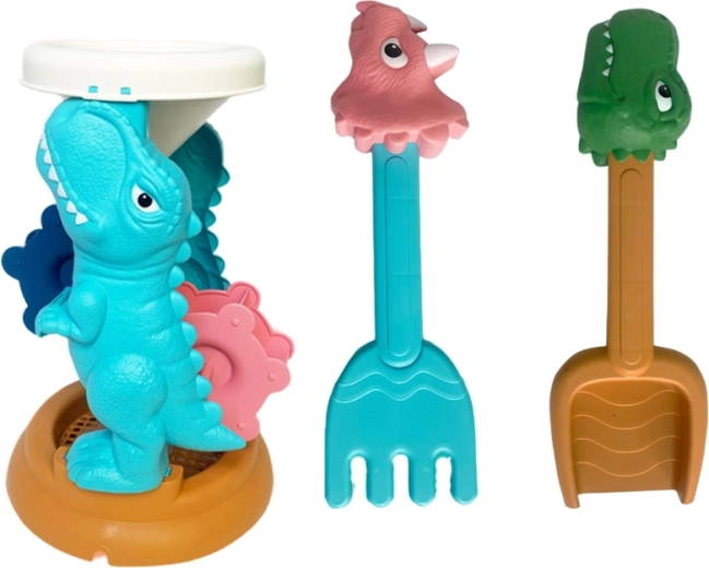 Dinozauru smilšu dzirnaviņas 2 vienā