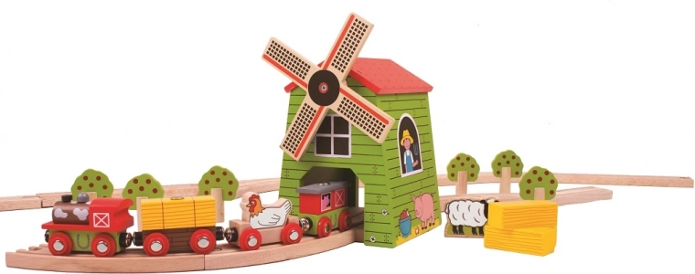 Compatible with most wooden tracks