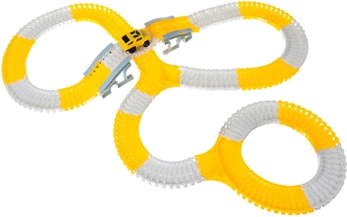 Elastīga, savienojama trase bezgalīgām konfigurācijām