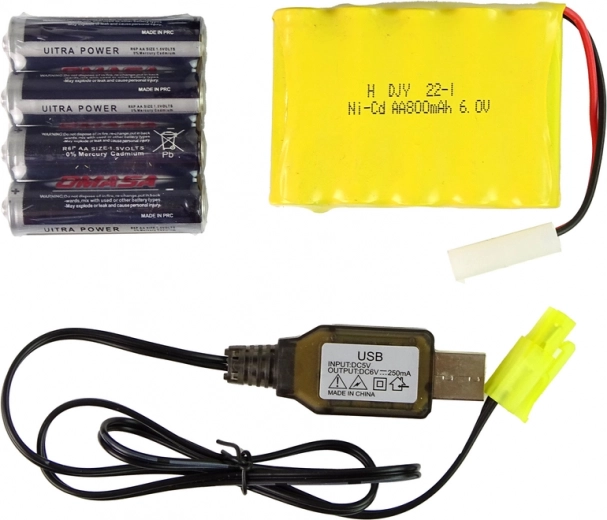 Akumulators un baterijas komplektā
