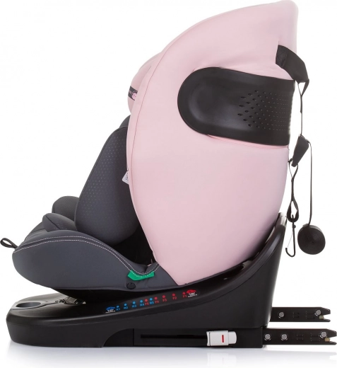 ISOFIX un Top Tether maksimālai stabilitātei