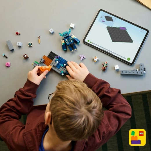 Interaktīva būvēšana ar lietotni LEGO Builder