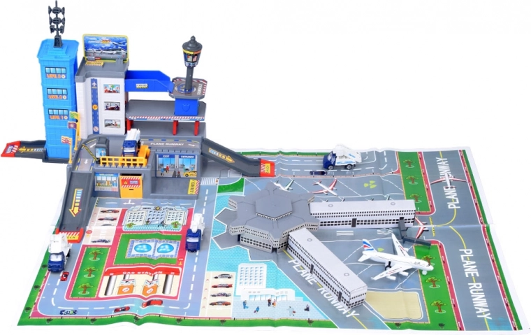 Realistic airport buildings