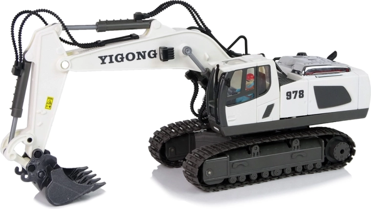 Realistic design with movable bucket