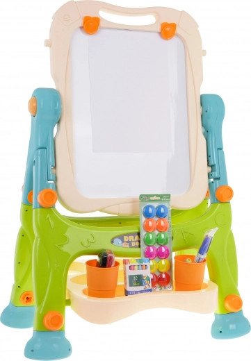 Divpusēja tāfele 2-in-1 bezgalīgai radošumam