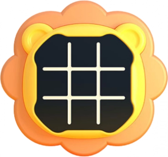 Mīlīgs lauvas dizains