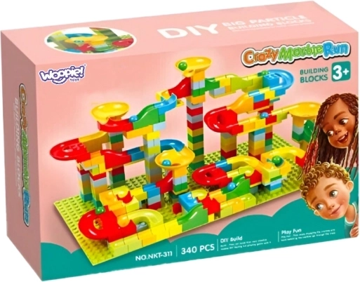 Milzu komplekts ar 340 detaļām bezgalīgām iespējām