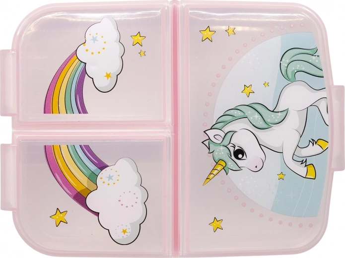 Trīs atsevišķi nodalījumi daudzveidīgai uzkodai